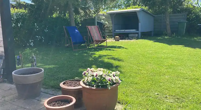 Gemütliches Ferienhaus in Strandnähe.