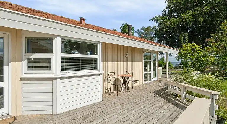 Gemütliches Ferienhaus mit vollem Meerblick