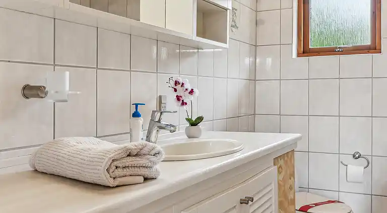 Ferienhaus, das Gemütlichkeit ausstrahlt