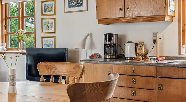 Ferienhaus, das Gemütlichkeit ausstrahlt