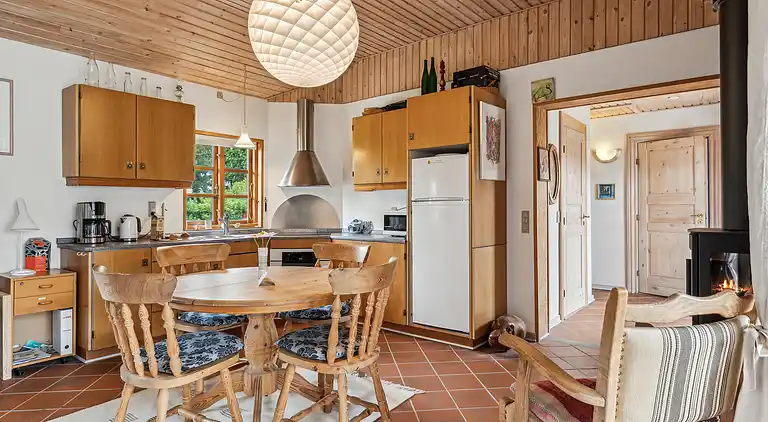 Ferienhaus, das Gemütlichkeit ausstrahlt