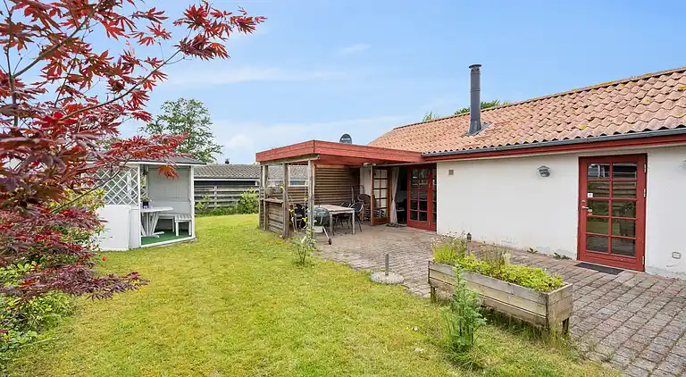 Ferienhaus, das Gemütlichkeit ausstrahlt