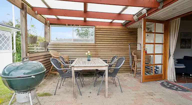 Ferienhaus, das Gemütlichkeit ausstrahlt