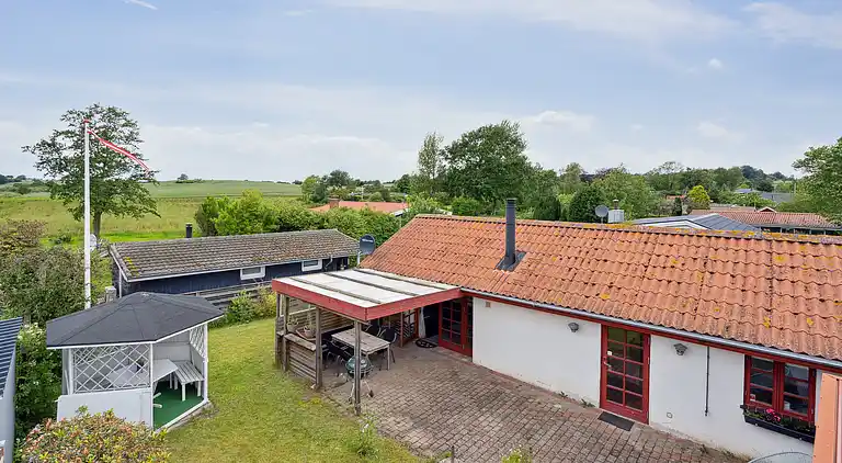 Ferienhaus, das Gemütlichkeit ausstrahlt