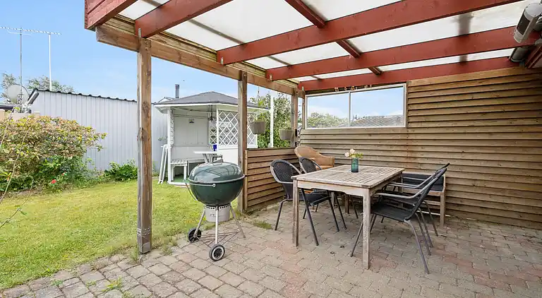 Ferienhaus, das Gemütlichkeit ausstrahlt