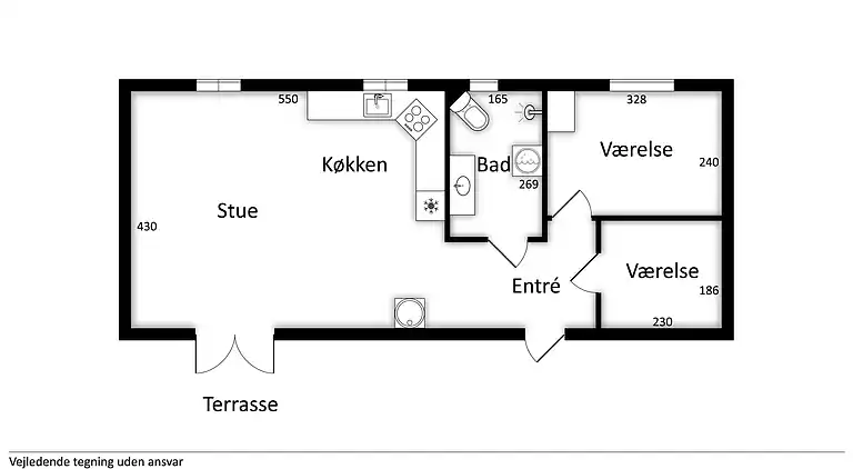 Ferienhaus, das Gemütlichkeit ausstrahlt
