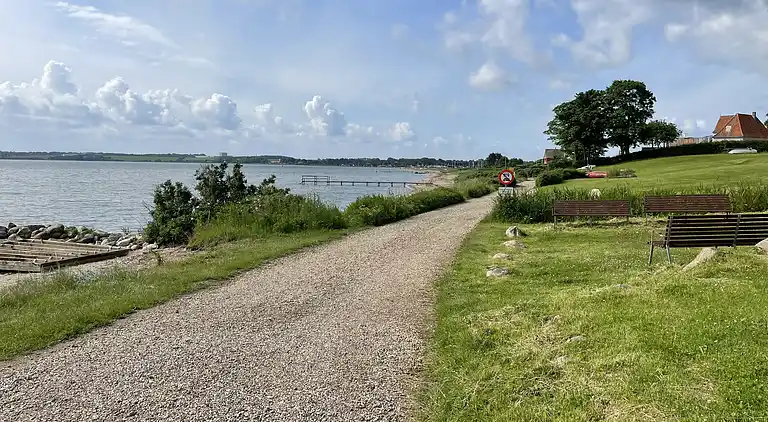 Fantastisk udsigt og 150 meter til stranden
