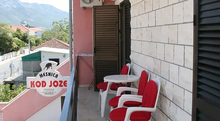 1-Zimmer-Ferienwohnung mit Balkon Orebic, Peljesac