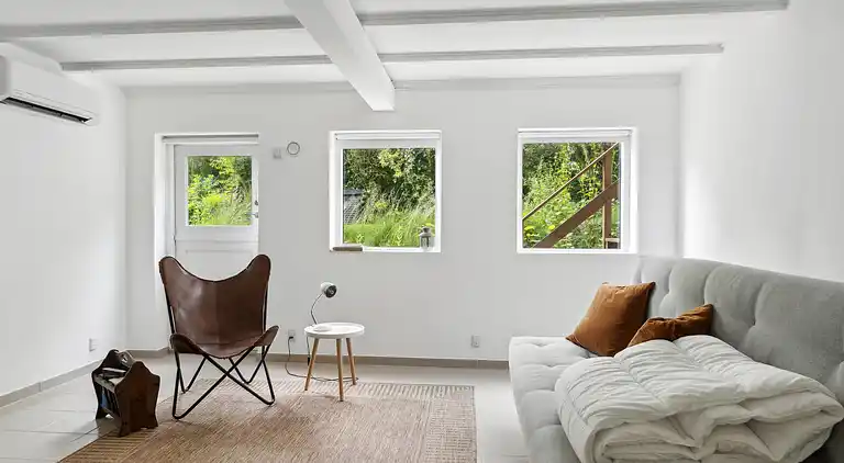 Badehotelstemning 100 m fra havet