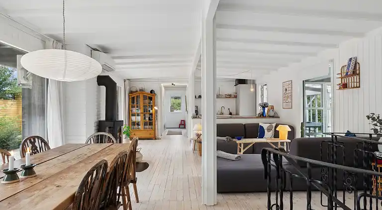 Badehotelstemning 100 m fra havet