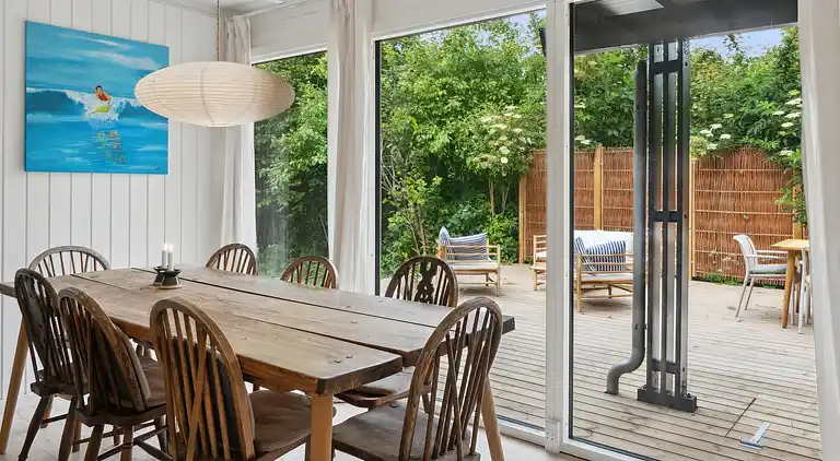 Badehotelstemning 100 m fra havet