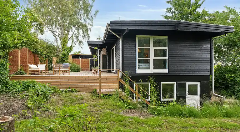 Badehotelstemning 100 m fra havet