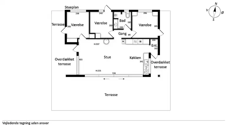Naturskønt sommerhus i Asserbo