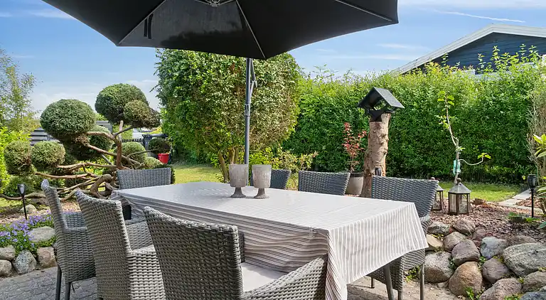 Skønt sommerhus med plads til 8 pers. og 2 hunde