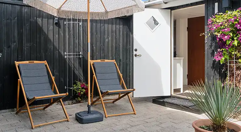 Skønt sommerhus med plads til 8 pers. og 2 hunde