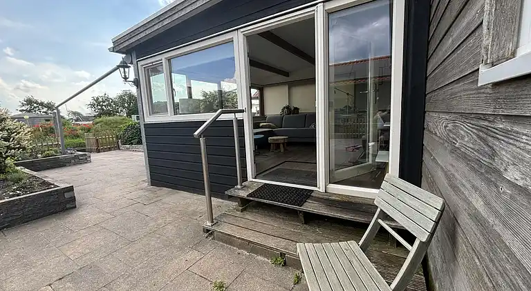 4 Personen Chalet Ufergrundstück, mit Parkplatz und eigenem