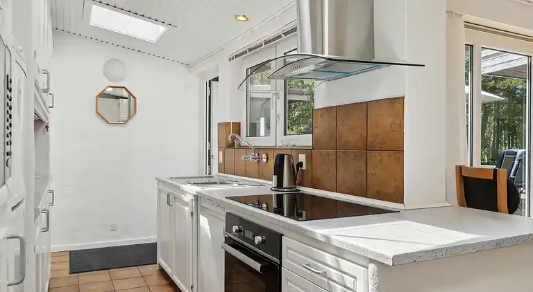 Schönes Sommerhaus mit Sauna und Terrasse