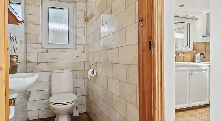 Schönes Sommerhaus mit Sauna und Terrasse