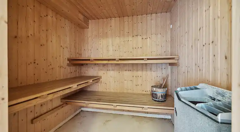 Schönes Sommerhaus mit Sauna und Terrasse