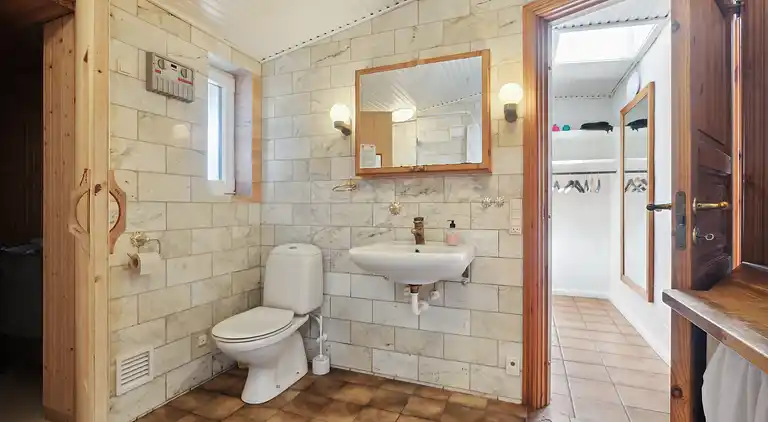 Schönes Sommerhaus mit Sauna und Terrasse