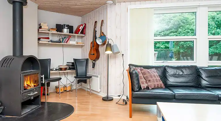 Semesterbostad vid Kvie Sø