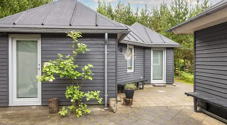 Semesterbostad vid Kvie Sø