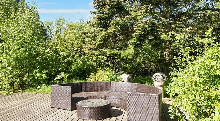 Sommerhus ved Øer Strand