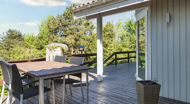 Sommerhus ved Øer Strand