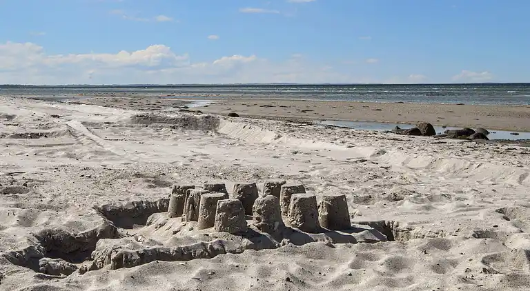 Sommerhus ved Fjellerup Strand