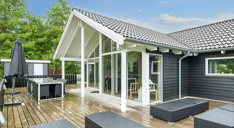 Sommerhus ved Fjellerup Strand