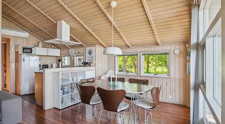 Strandhaus mit Meerblick auf den Großen Belt