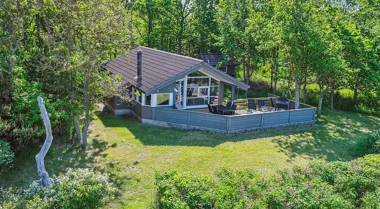 Strandhaus mit Meerblick auf den Großen Belt