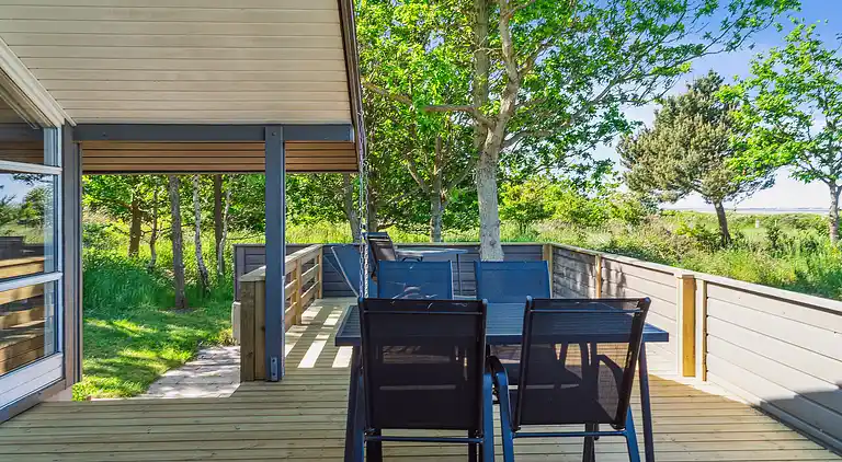 Strandhaus mit Meerblick auf den Großen Belt