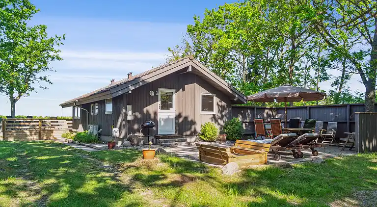 Strandhaus mit Meerblick auf den Großen Belt