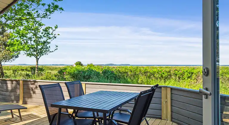 Strandhaus mit Meerblick auf den Großen Belt