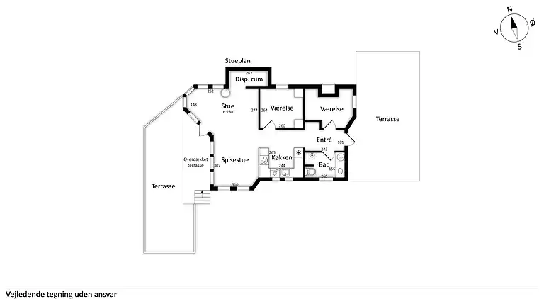 Strandhaus mit Meerblick auf den Großen Belt