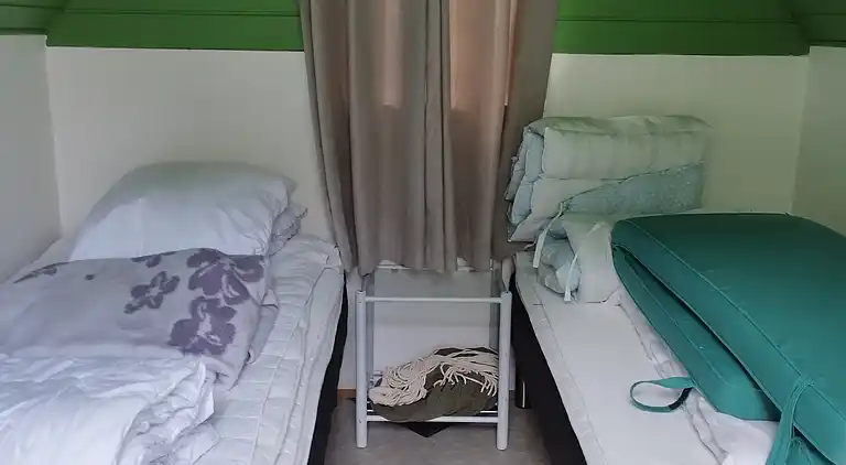 Ruhige Gegend, 1,5 km zum Strand.