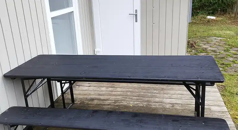 Ruhige Gegend, 1,5 km zum Strand.