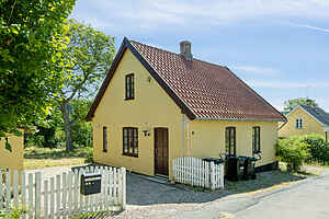 Originales Ruhestandshaus vom Schloss Tranekær.