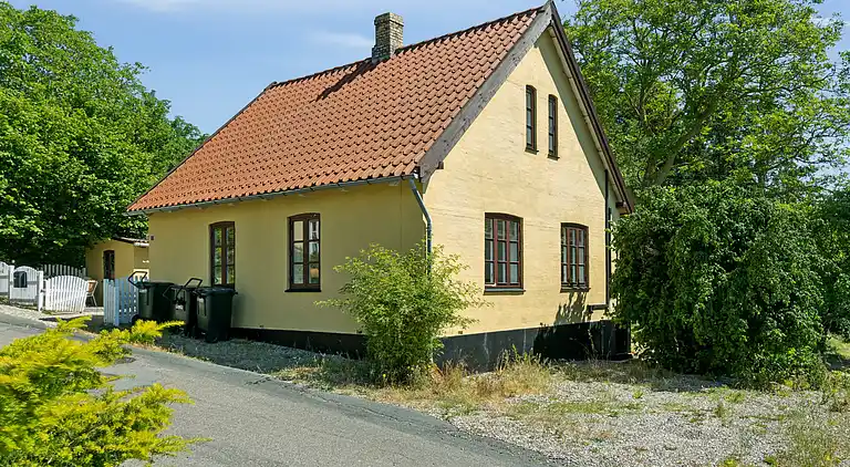 Originales Ruhestandshaus vom Schloss Tranekær.