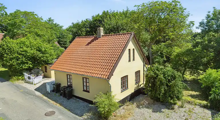 Originales Ruhestandshaus vom Schloss Tranekær.