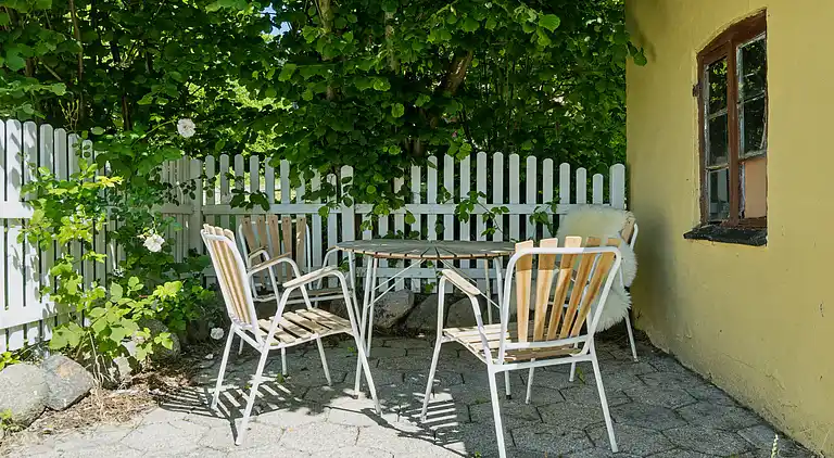 Originales Ruhestandshaus vom Schloss Tranekær.