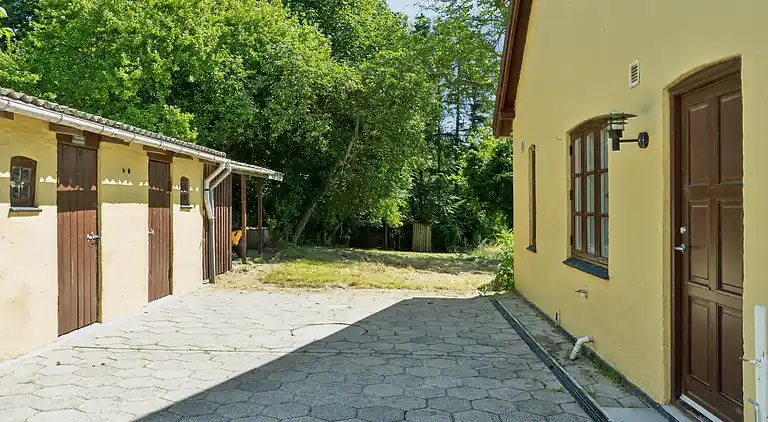 Originales Ruhestandshaus vom Schloss Tranekær.