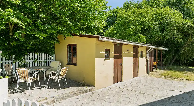 Originales Ruhestandshaus vom Schloss Tranekær.