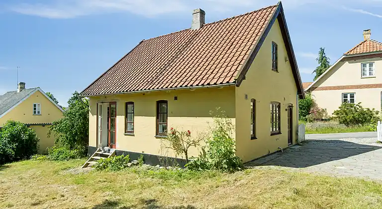 Originales Ruhestandshaus vom Schloss Tranekær.