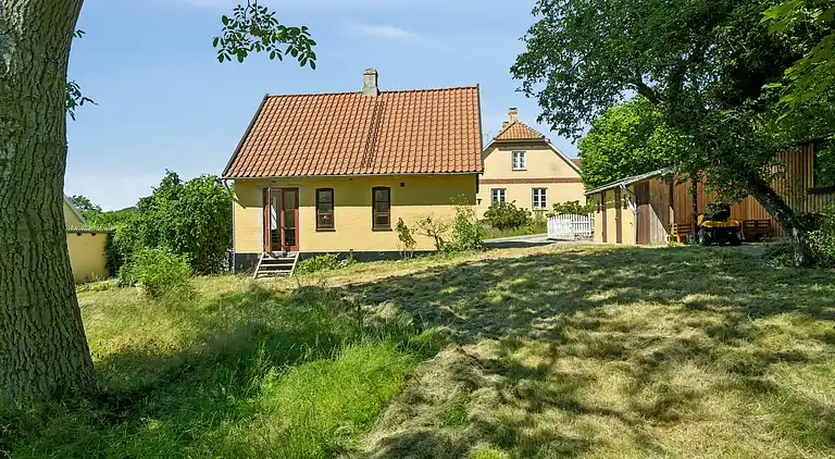 Originales Ruhestandshaus vom Schloss Tranekær.