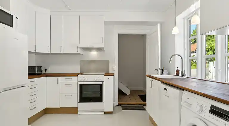 Originales Ruhestandshaus vom Schloss Tranekær.