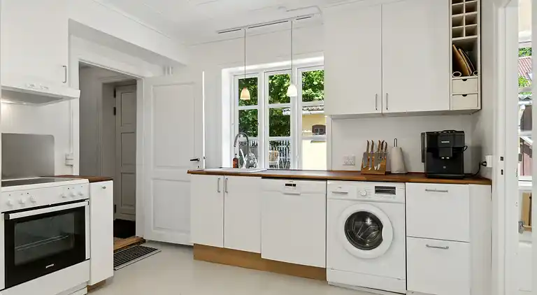 Originales Ruhestandshaus vom Schloss Tranekær.