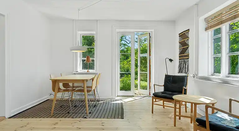 Originales Ruhestandshaus vom Schloss Tranekær.