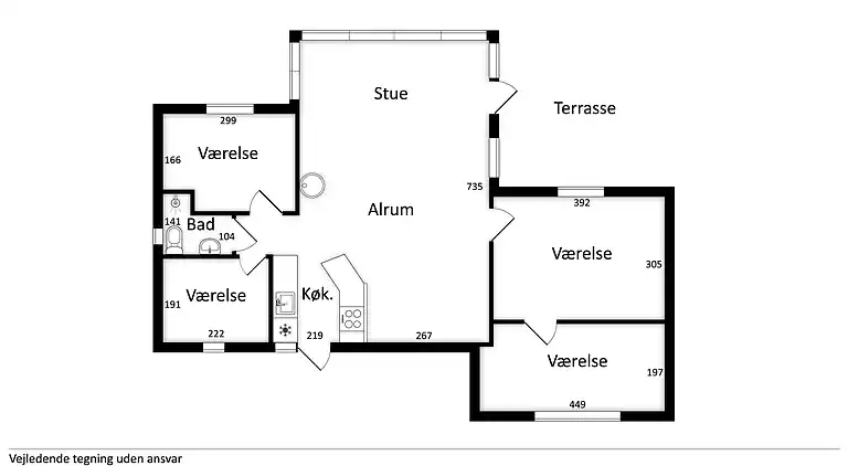 Gemütliches Haus auf Als, 100m zum Sandstrand